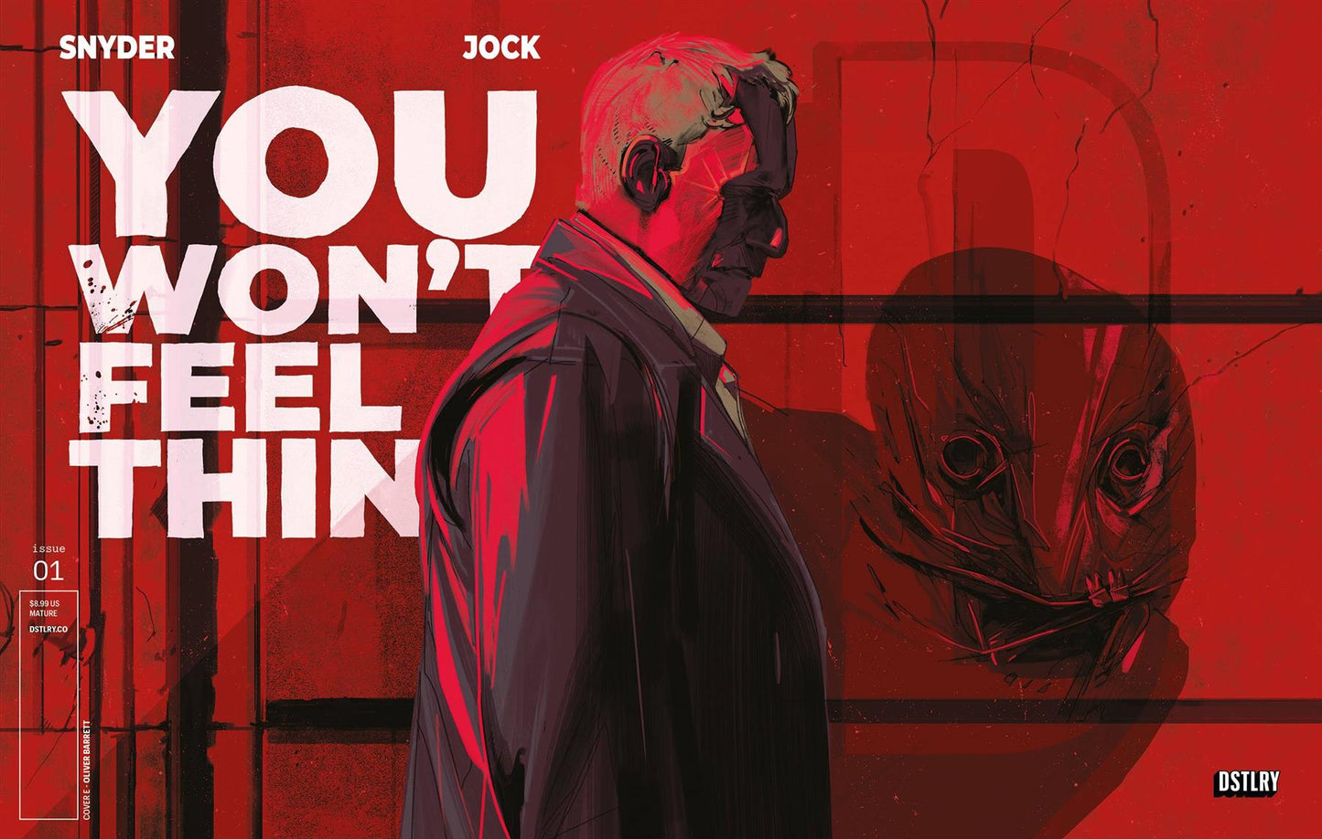 You Wont Feel A Thing #1 Cvr E 50 Copy Incv Cvr E 50 Copy Incv Dstlry Media Comic Book 2024