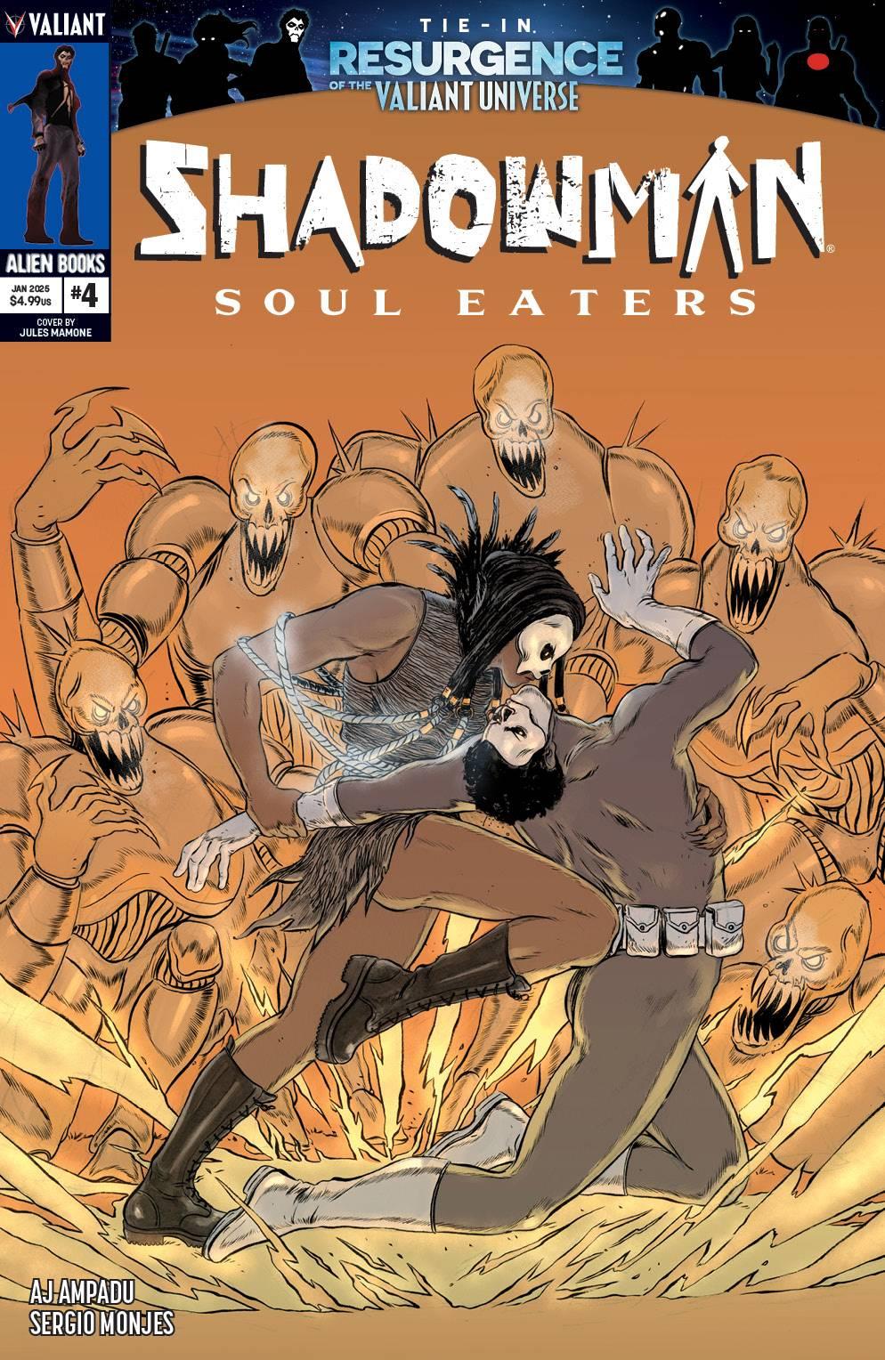 Shadowman Soul Eaters #4 (of 4) Cvr B Mamone Valiant Comic Book
