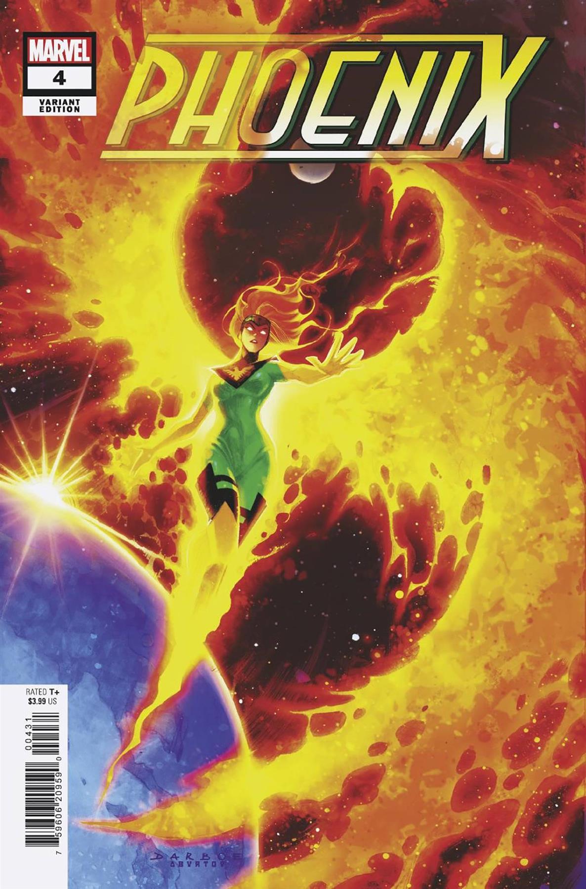 Phoenix #4 Karen Darboe Phoenix Var Karen Darboe Phoenix Var Marvel Prh Comic Book 2024