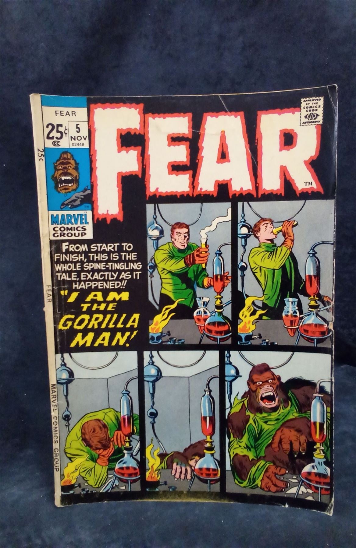 Fear #5 1971 Marvel Comics Comic Book