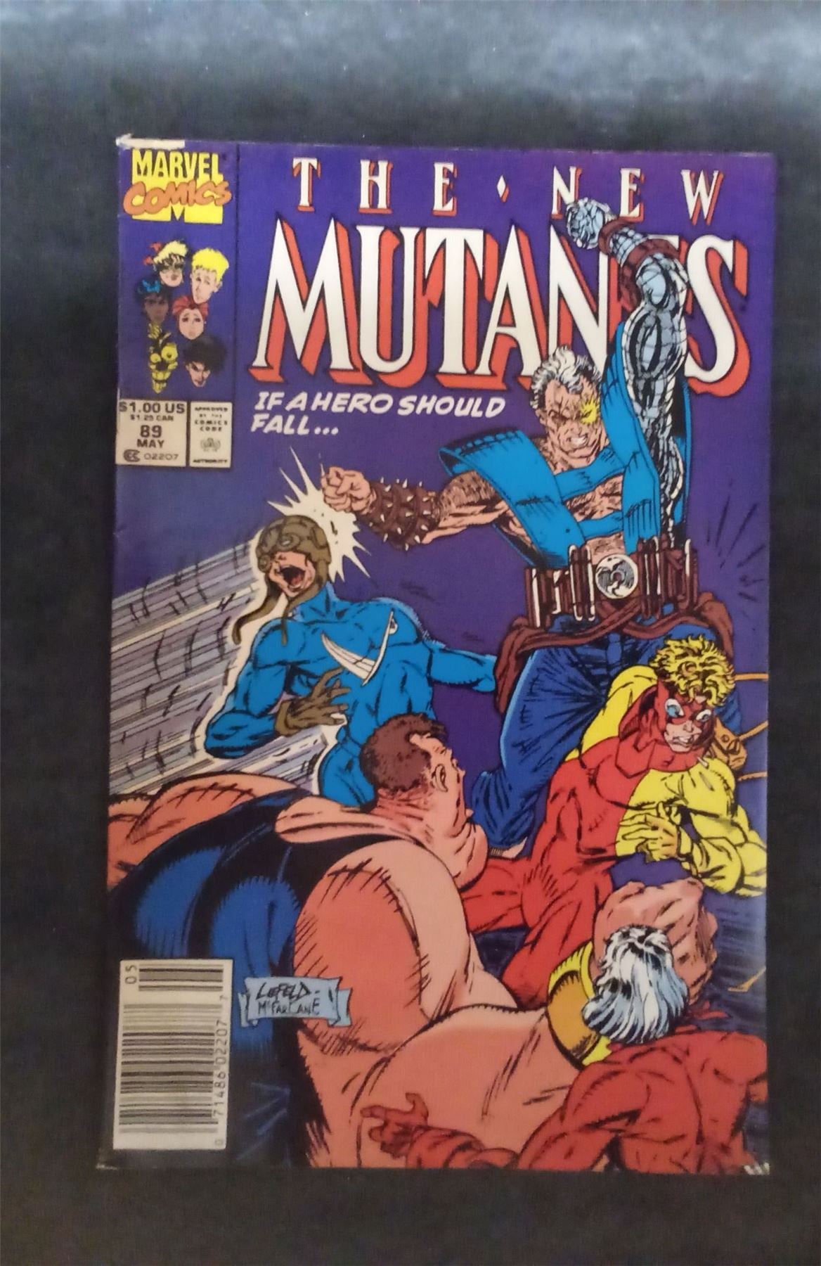 The New Mutants #89 1990 marvel Comic Book