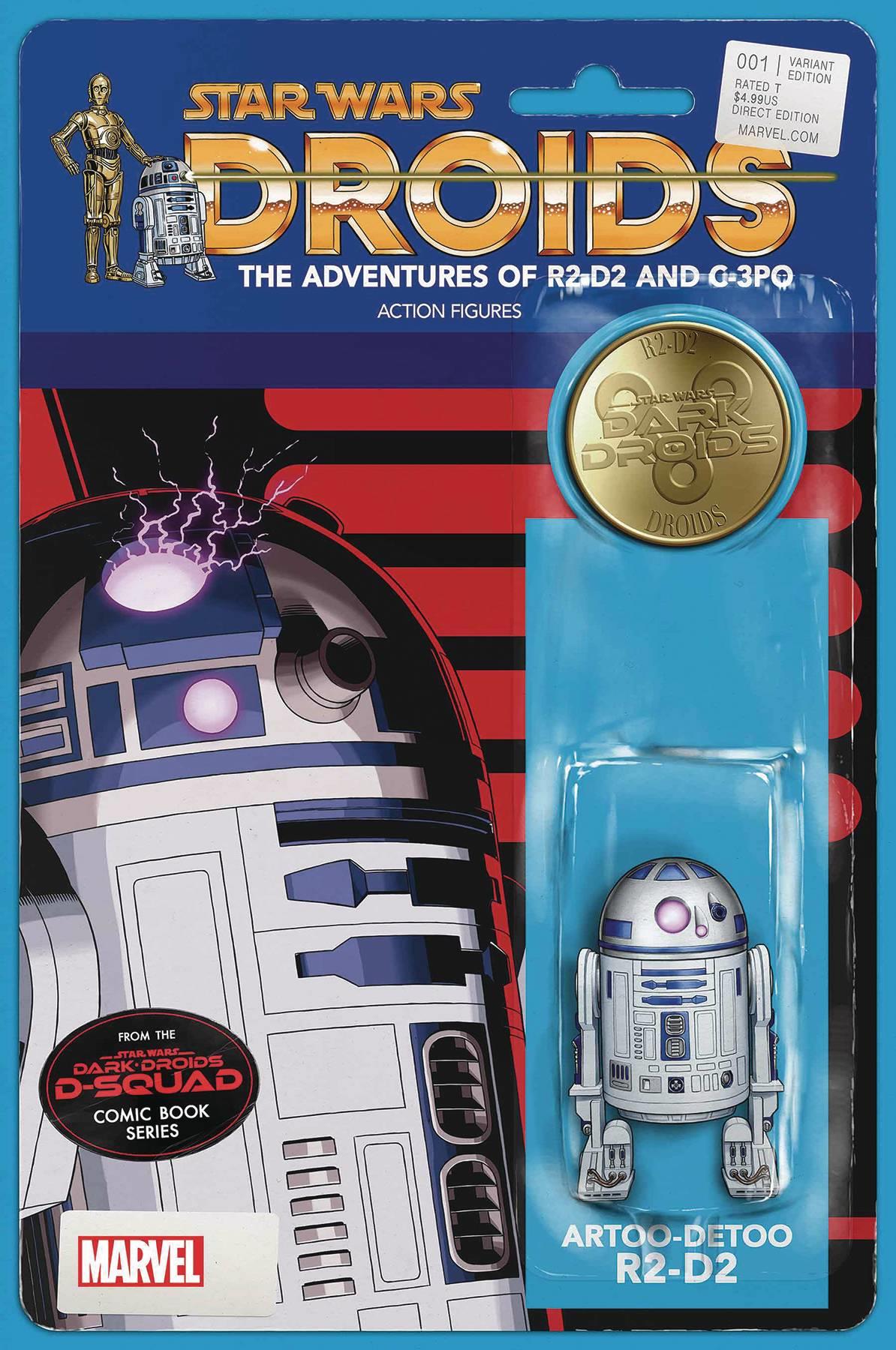 Star Wars Dark Droids D-squad #1 Christopher Action Fig Var (Christopher Action Fig Var) Marvel Prh Comic Book 2023