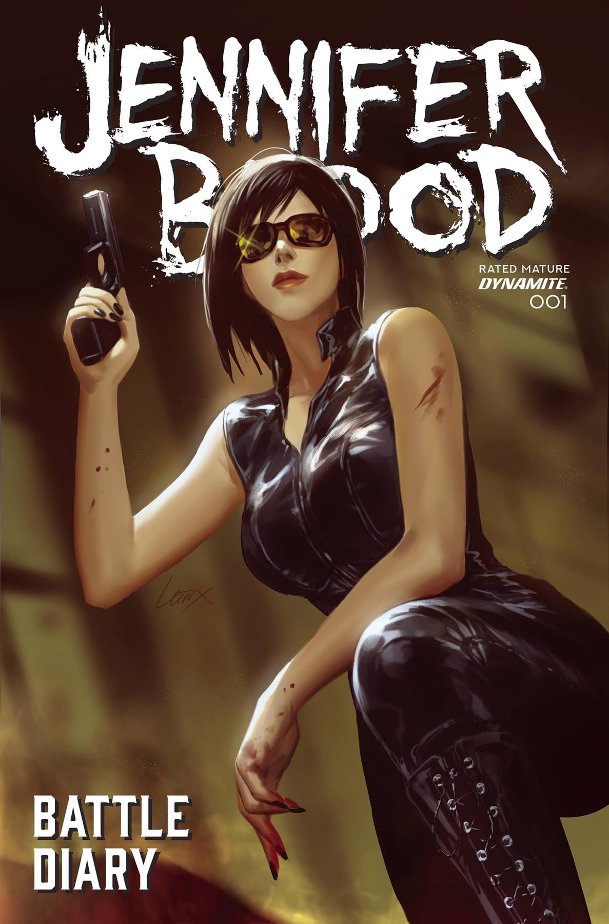 Jennifer Blood Battle Diary #1 Cvr B Leirix (mr) Dynamite Comic Book