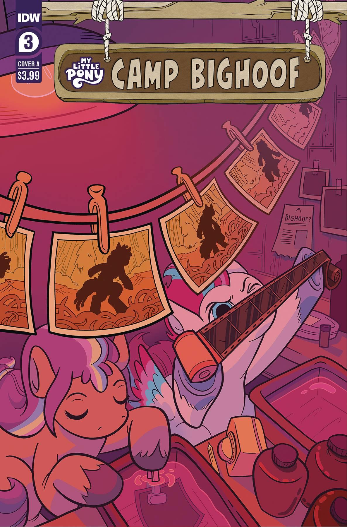 My Little Pony Camp Bighoof #3 Cvr A Sherron Idw-prh Comic Book