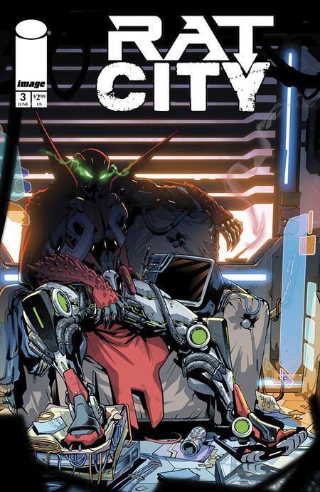 Spawn Rat City #3 Cvr A Ze Carlos Image Comics Comic Book