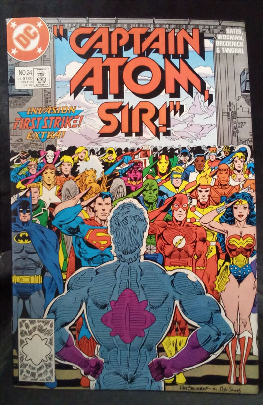Captain Atom #24 1988 DC Comics Comic Book