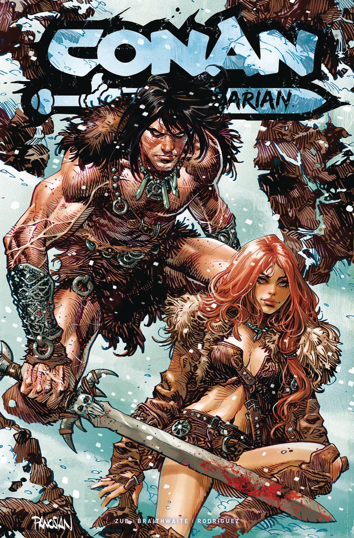 Conan Barbarian #13 Cvr A Panosian (mr) Titan Comics Comic Book