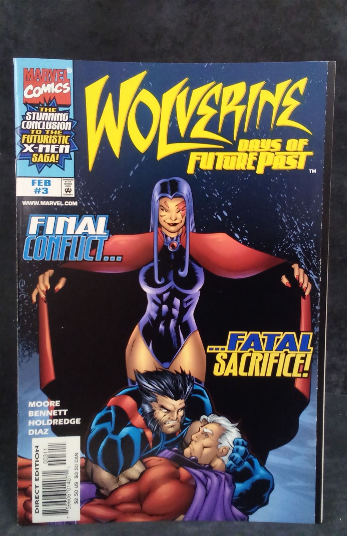 Wolverine: Days of Future Past #3 1998 Marvel Comics Comic Book