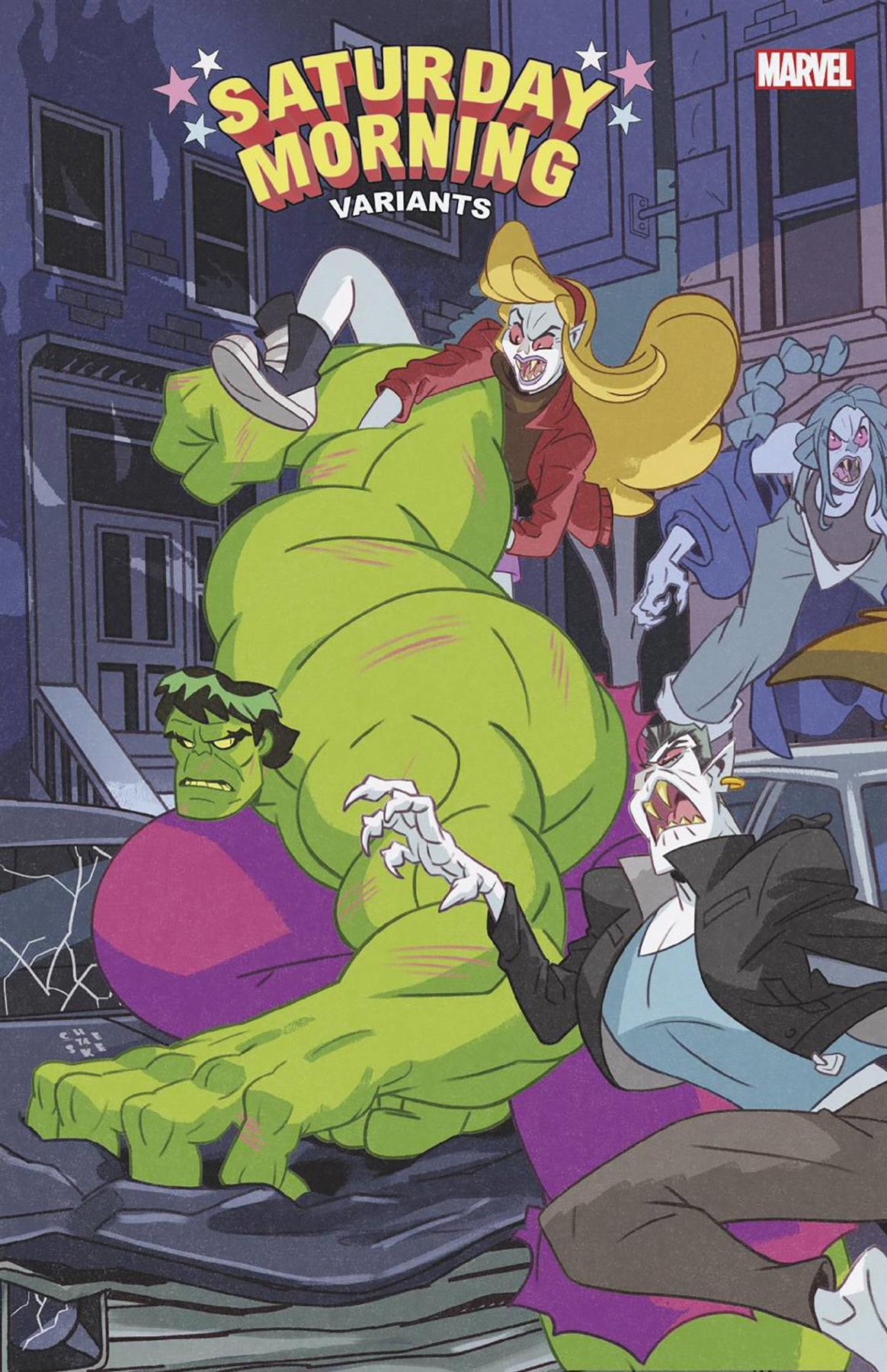 Hulk Blood Hunt #1 Galloway Saturday Morning Connect Var Marvel Prh Comic Book 2024