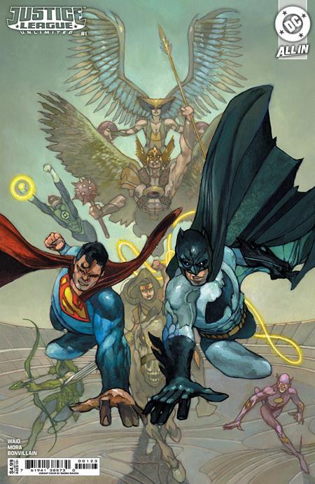 Justice League Unlimited #1 Cvr F Simone Bianchi Card Stock Var DC Comics Comic Book