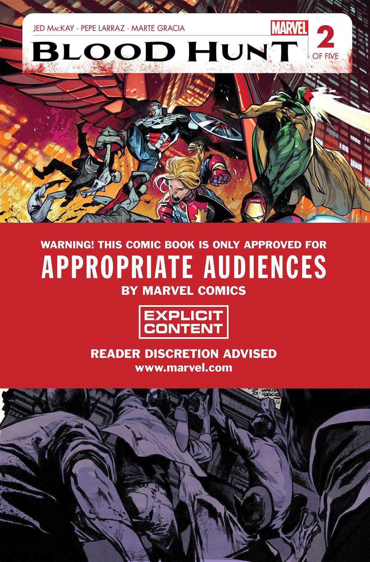 Blood Hunt Red Band #2 () Marvel Prh Comic Book 2024