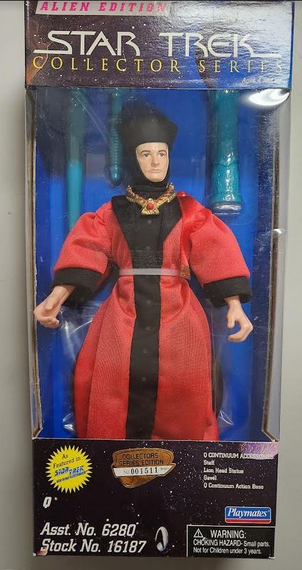 Star Trek Collector Series Alien Edition Q Playmates Figure