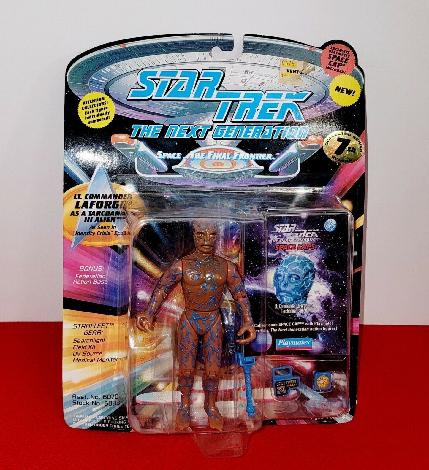 Playmates Toys Star Trek Tng Lt. Laforge As Tarchannen Iii Alien Action Figure