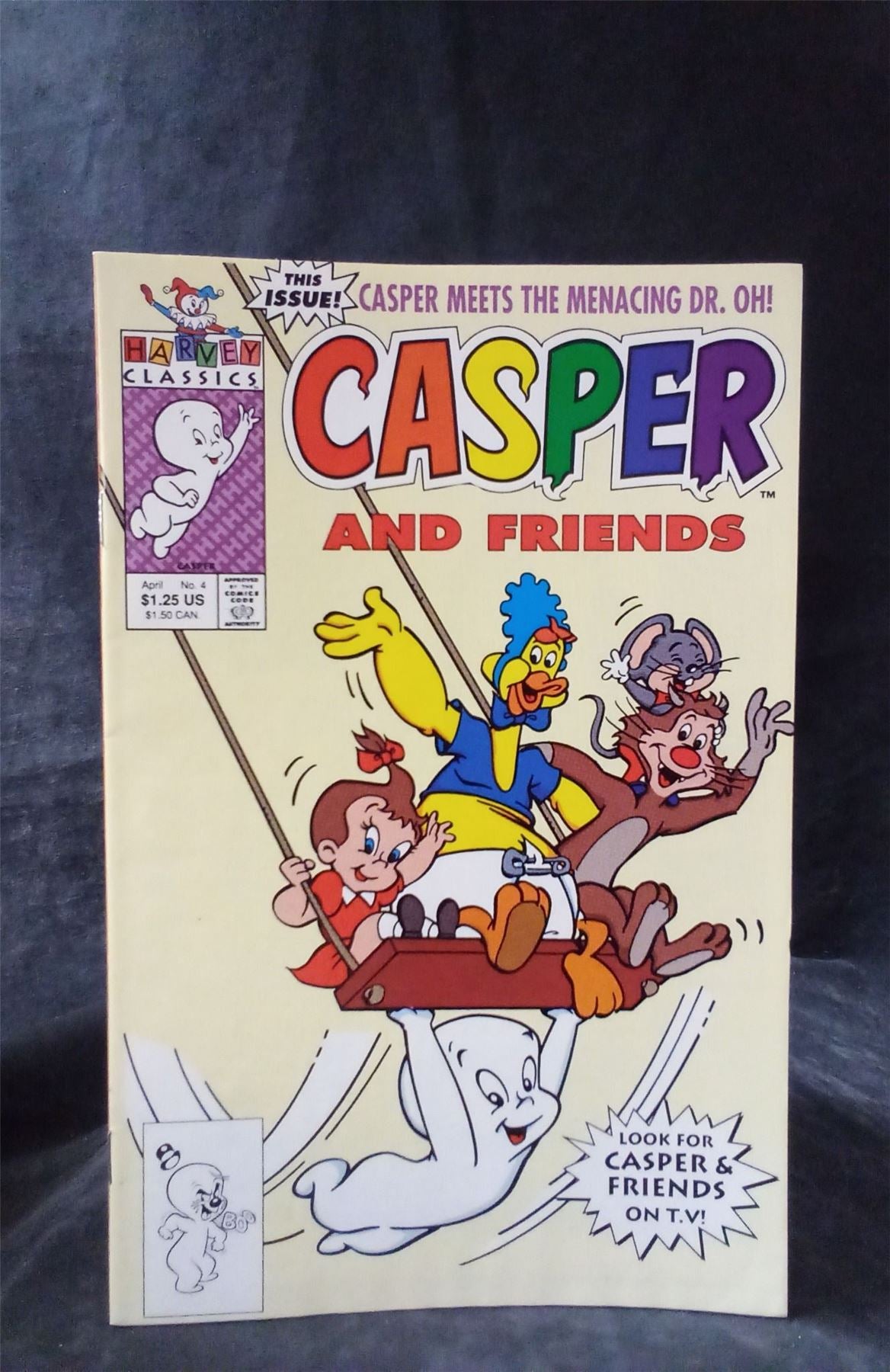 Casper and Friends #4 1992 harvey Comic Book