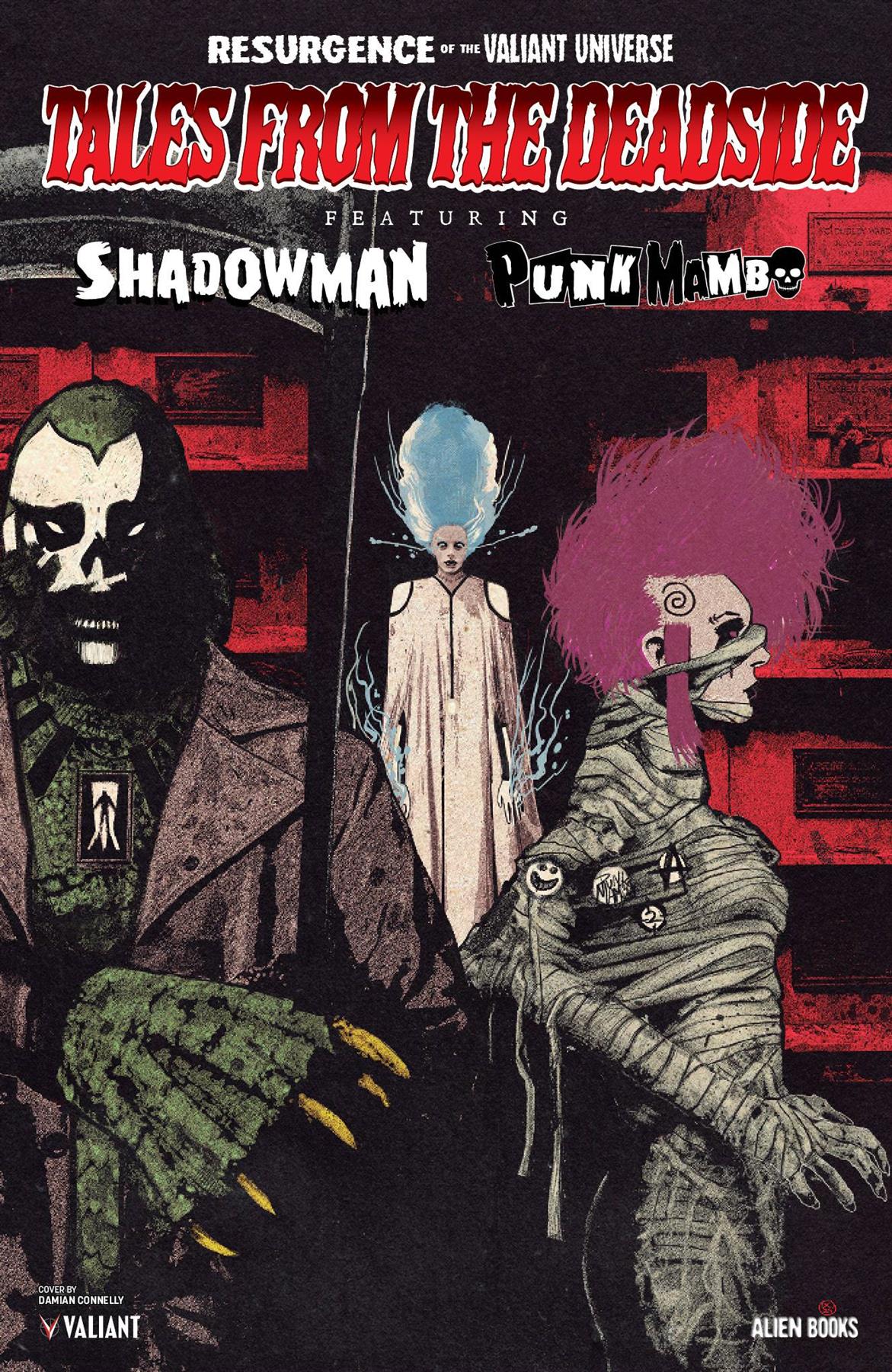 Shadowman & Punk Mambo Tales One Shot Cvr B Connelly Monster Valiant Comic Book