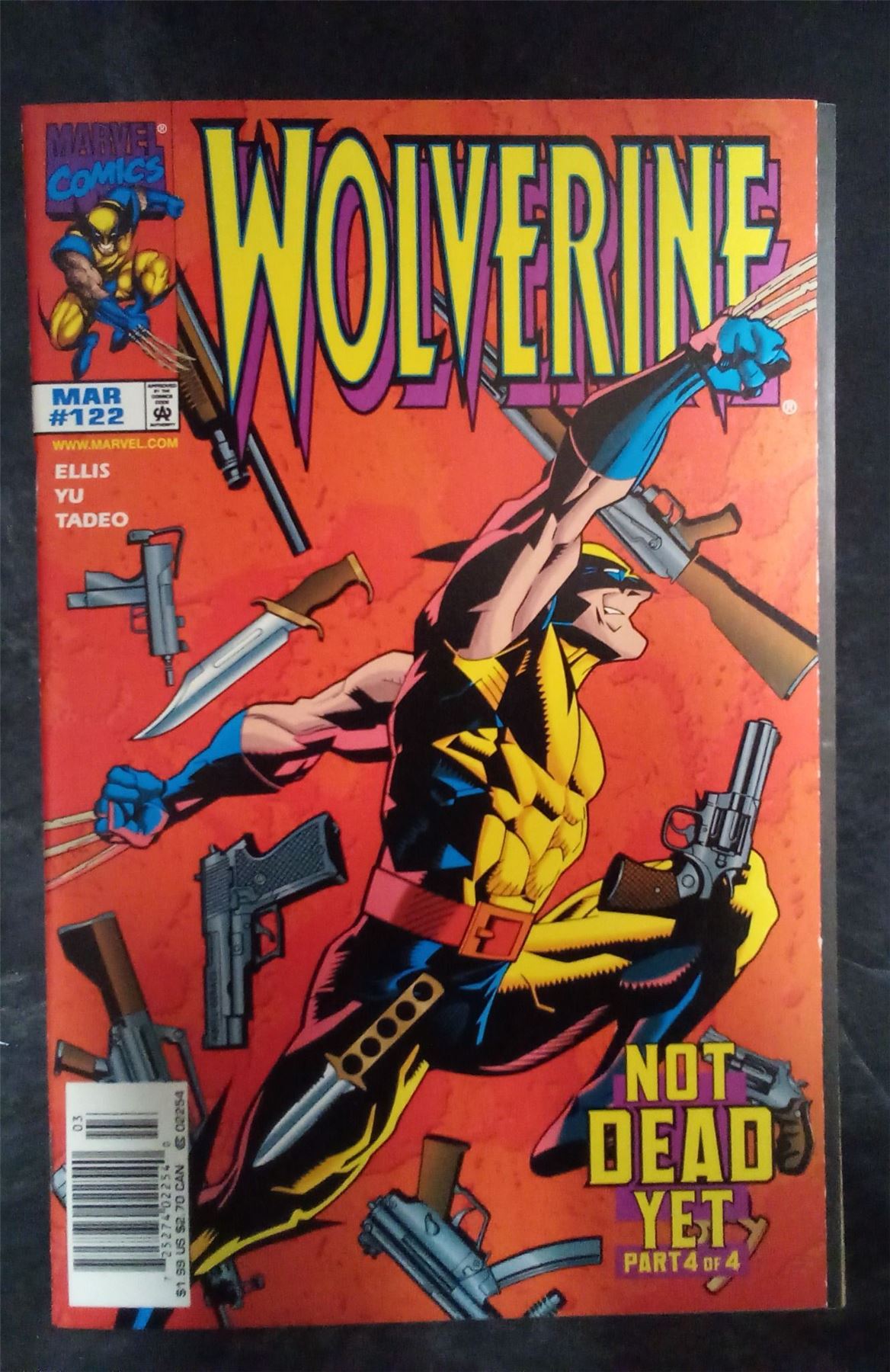 Wolverine #122 1998 Marvel Comics Comic Book