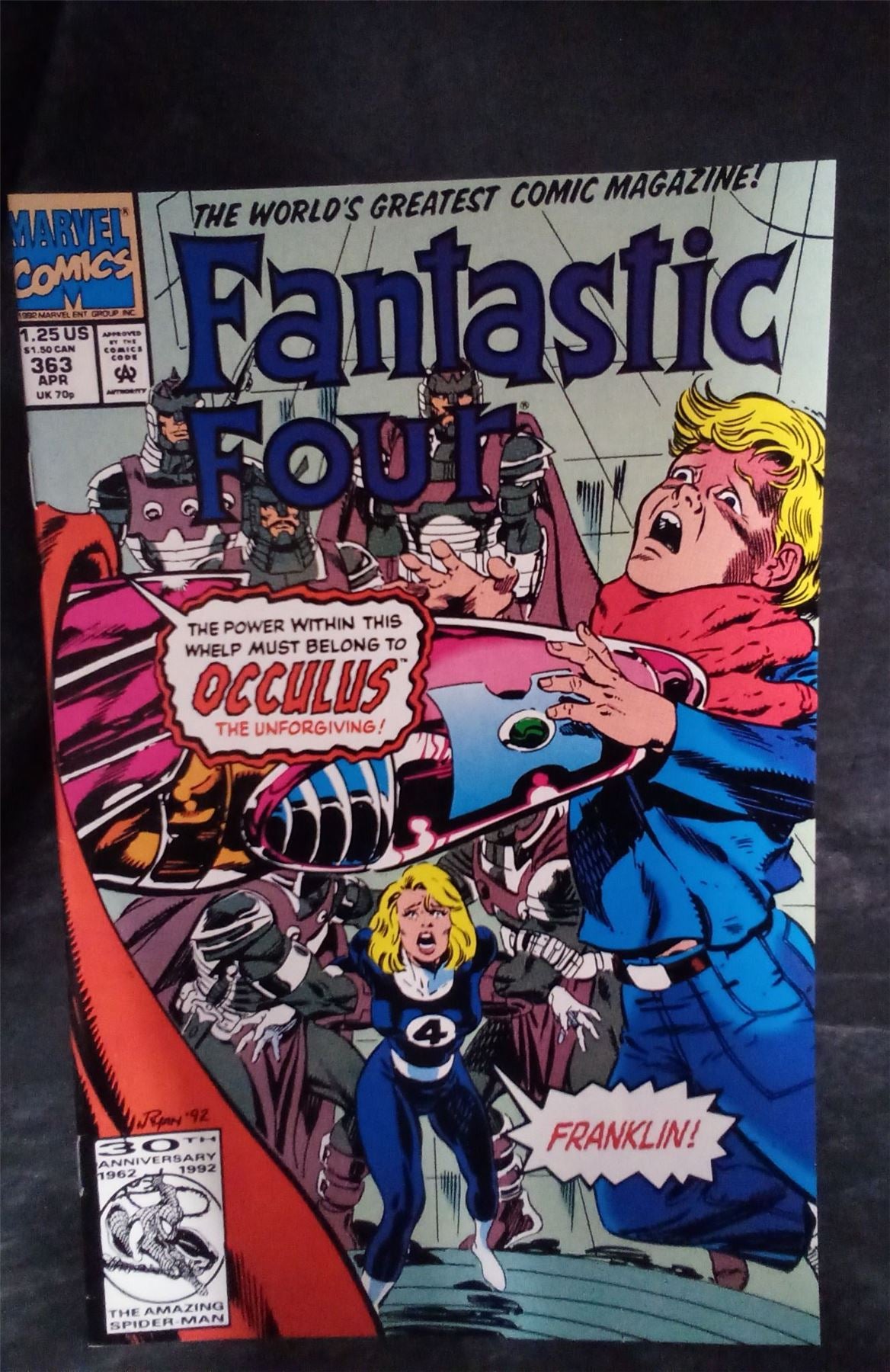 Fantastic Four #363 1992 Marvel Comics Comic Book