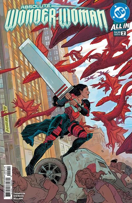 ABSOLUTE WONDER WOMAN #2 Fourth Printing DC Comics Comic Book 2025