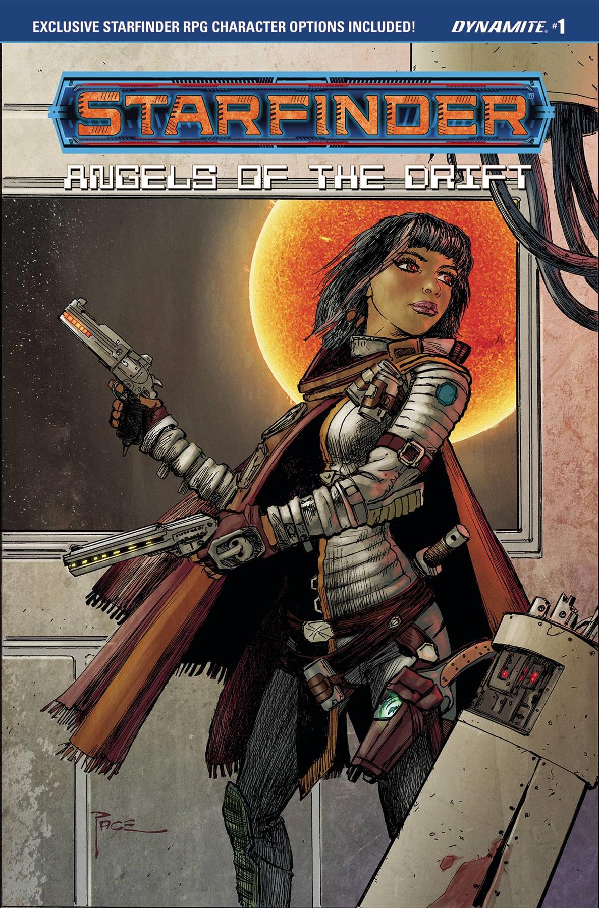 Starfinder Angels Drift #1 Cvr B Pace Dynamite Comic Book