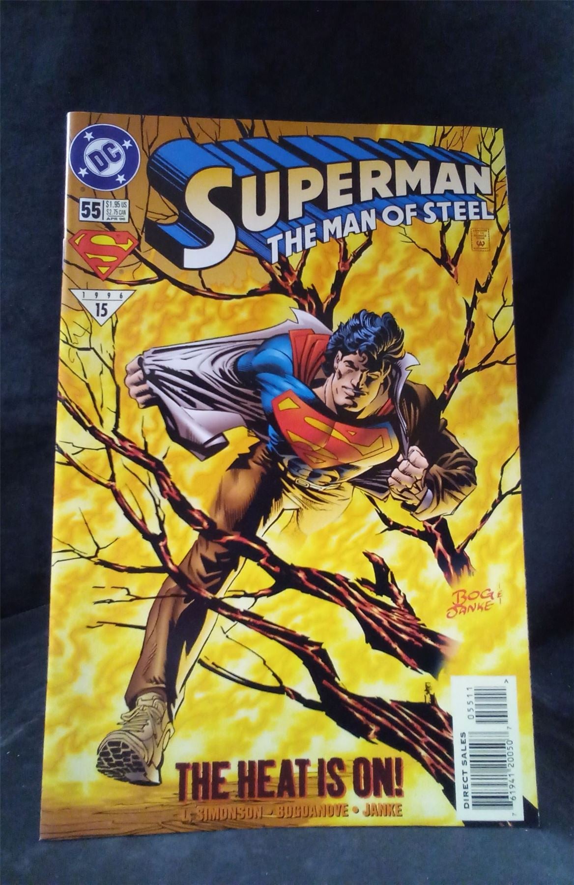 Superman: The Man of Steel #55 1996 DC Comics Comic Book