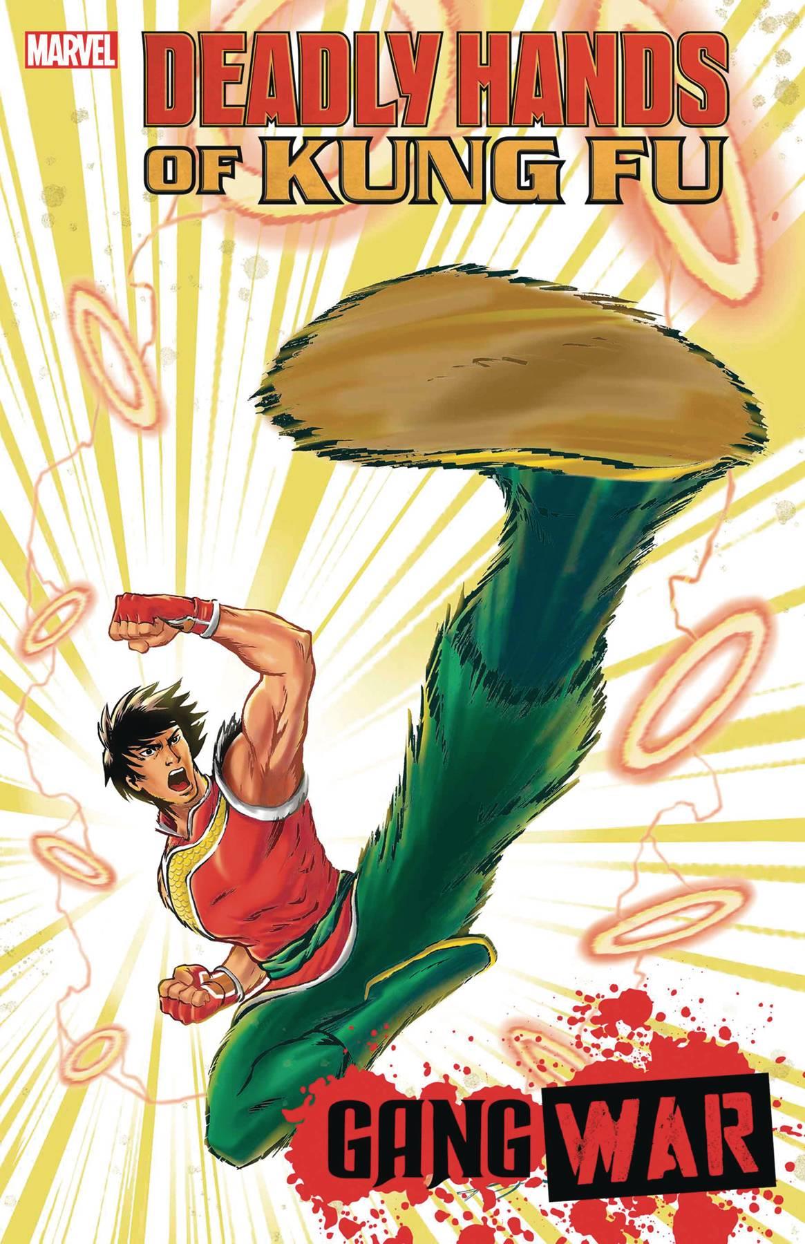 Deadly Hands Of Kung Fu Gang War #1 Ben Su Foil Var (Ben Su Foil Var) Marvel Prh Comic Book 2023