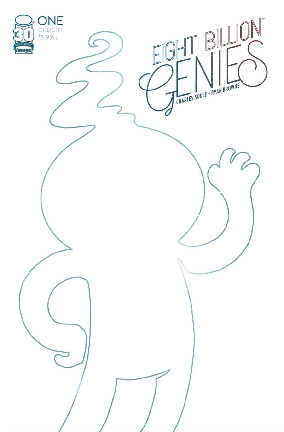 Lcsd 2022 Eight Billion Genies #1 Sketch Image Comics Comic Book
