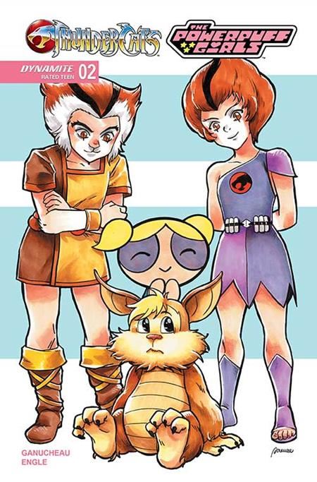 THUNDERCATS POWERPUFF GIRLS #2 CVR D SAOWEE VAR DYNAMITE Entertainment Comic Book 2025