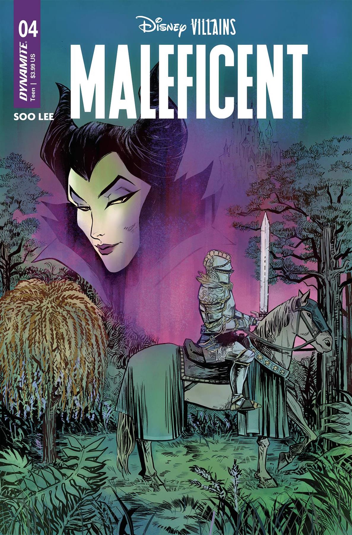 Disney Villains Maleficent #4 Cvr B Soo Lee Dynamite Comic Book