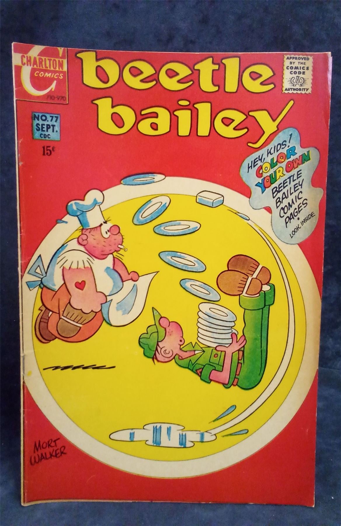 Beetle Bailey #77 1970 Dell Comic Book