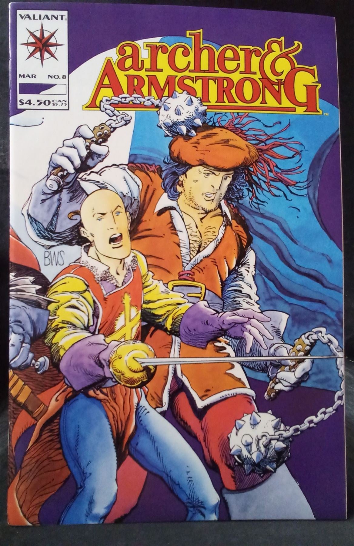 Archer & Armstrong #8 1993 valiant Comic Book