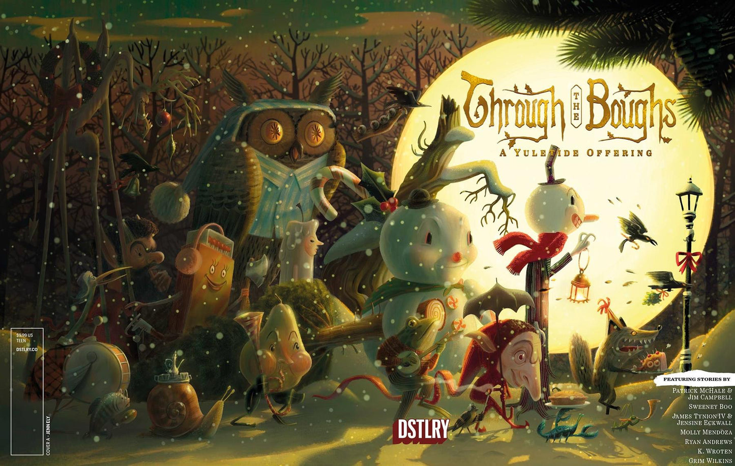 Through The Boughs A Yuletide Offering #1 Cvr A Ely Dstlry Media Comic Book 2024