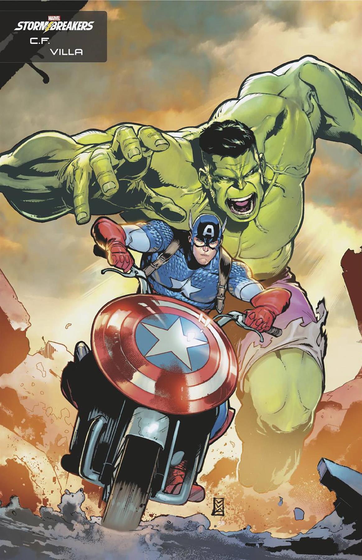 Incredible Hulk #4 Cf Villa Stormbreakers Var (Cf Villa Stormbreakers Var) Marvel Prh Comic Book 2023