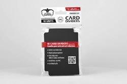 Ultimate Guard Card Divider (10 Pack) Black