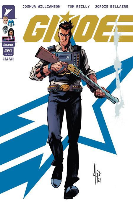 Gi Joe #1 Second Printing Cvr A Jason Howard Gi Joe Image Comics Comic Book