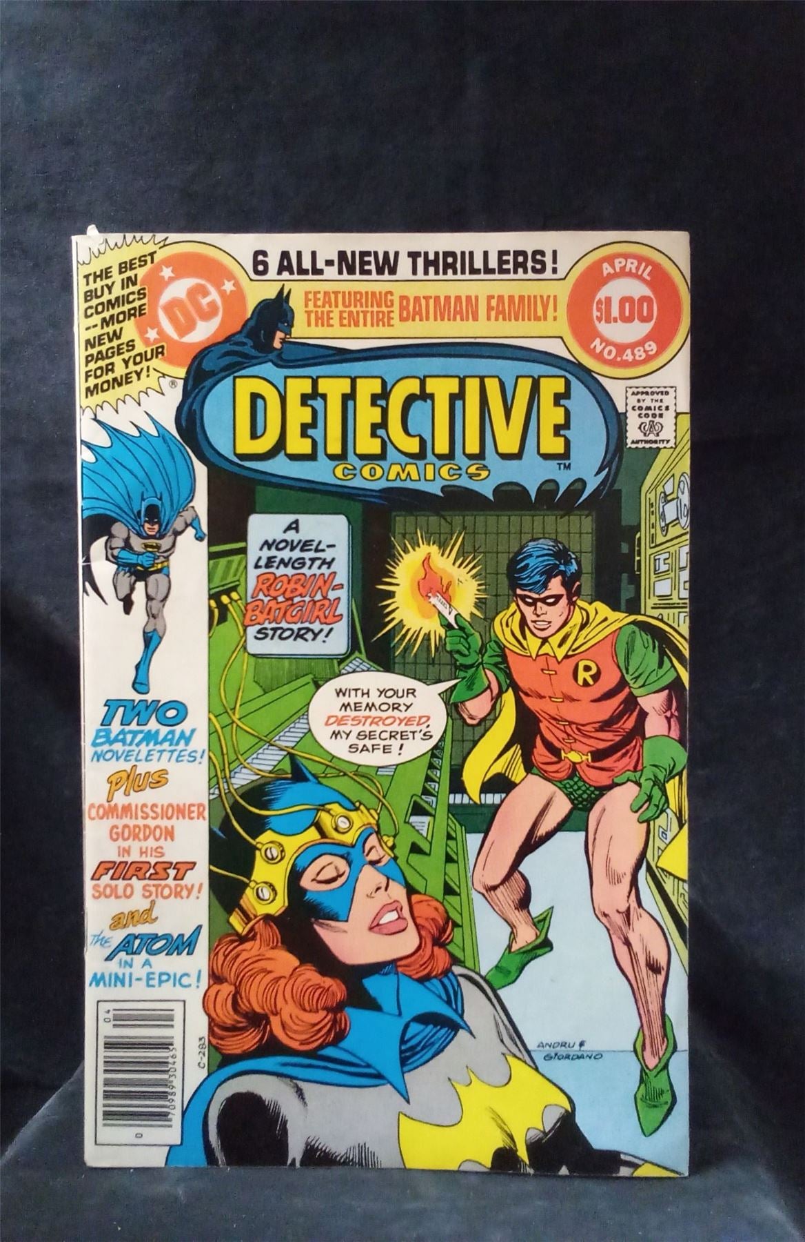 Detective Comics #489 1980 DC Comics Comic Book