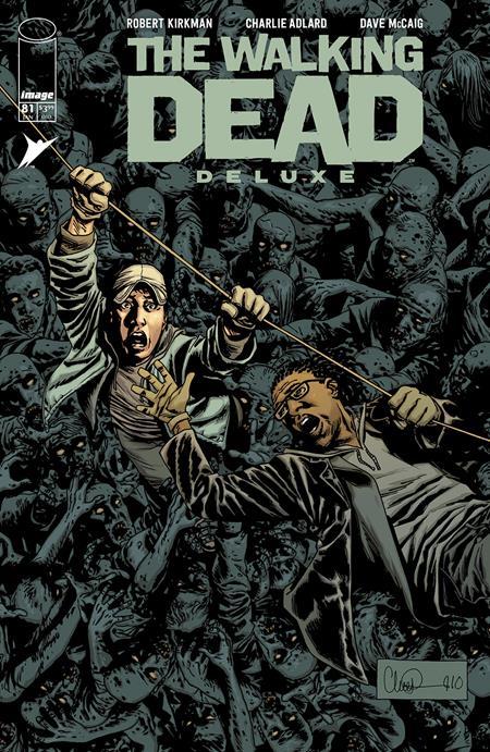 Walking Dead Deluxe #81 Cvr B Charlie Adlard & Dave Mccaig Var (mr) Image Comics Comic Book
