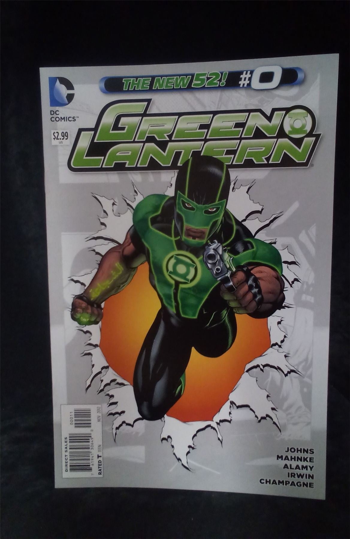 Green Lantern #0 2012 DC Comics Comic Book