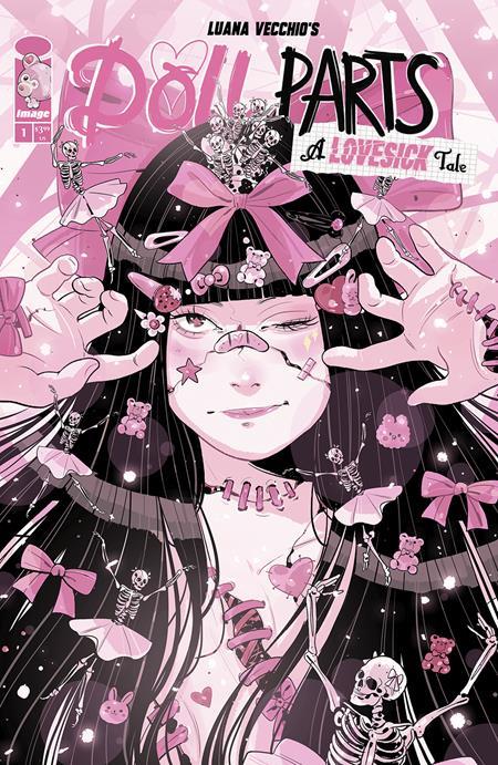 Doll Parts A Lovesick Tale #1 (of 4) Cvr B Luana Vecchio Bows Var (mr) Image Comics Comic Book