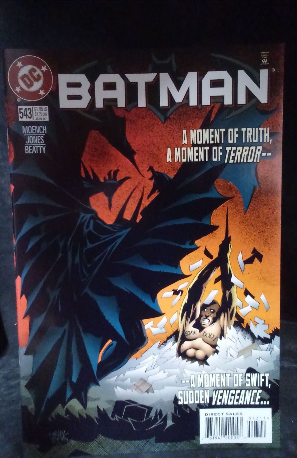 Batman #543 1997 DC Comics Comic Book