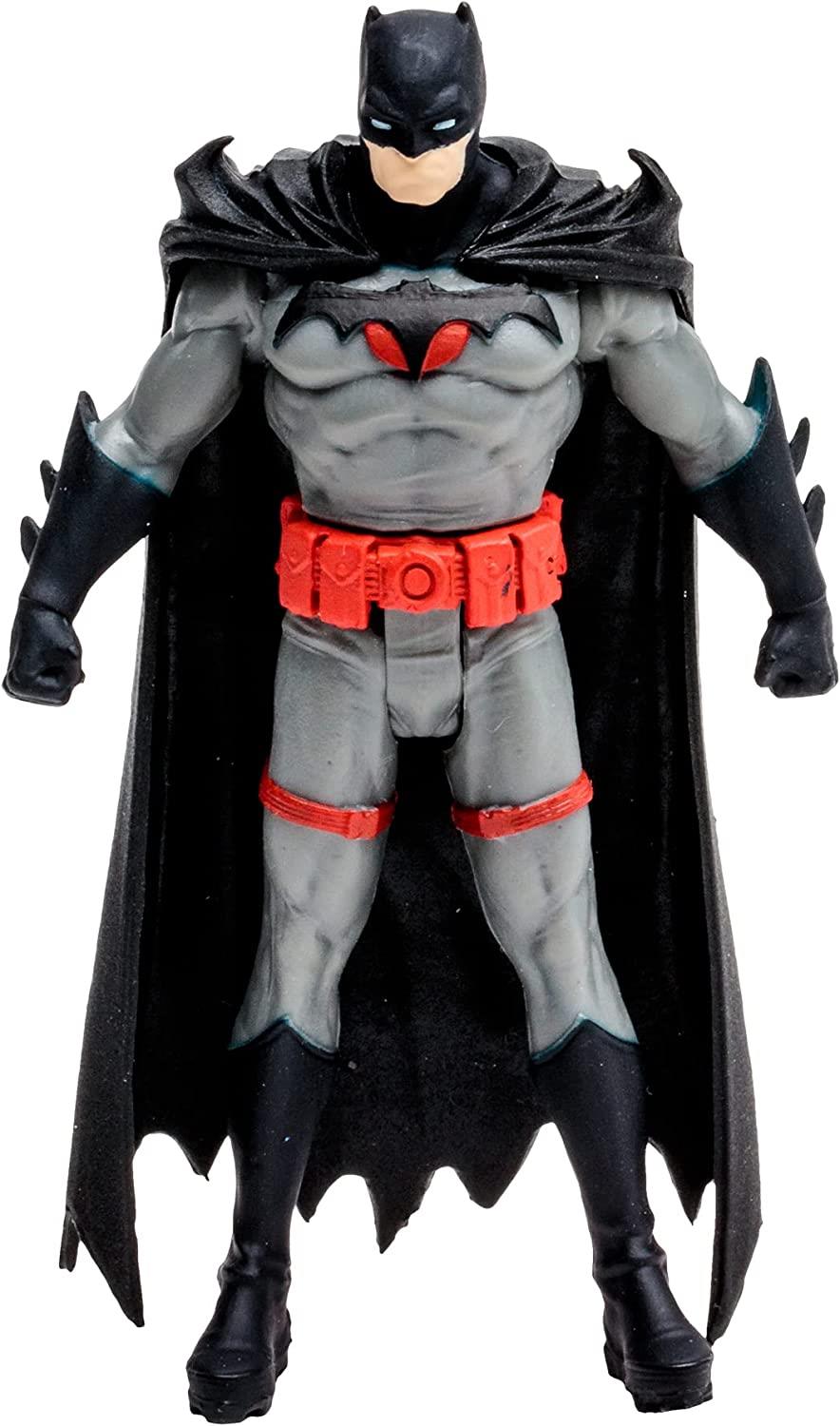 Dc Direct Wv2 Flashpoint Batman 3in Actin Figure W/comic