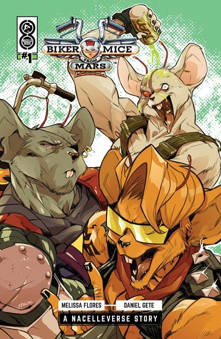 BIKER MICE FROM MARS (2025) #1 CVR B KARL KERSCHL VAR Oni Press Comic Book 2025