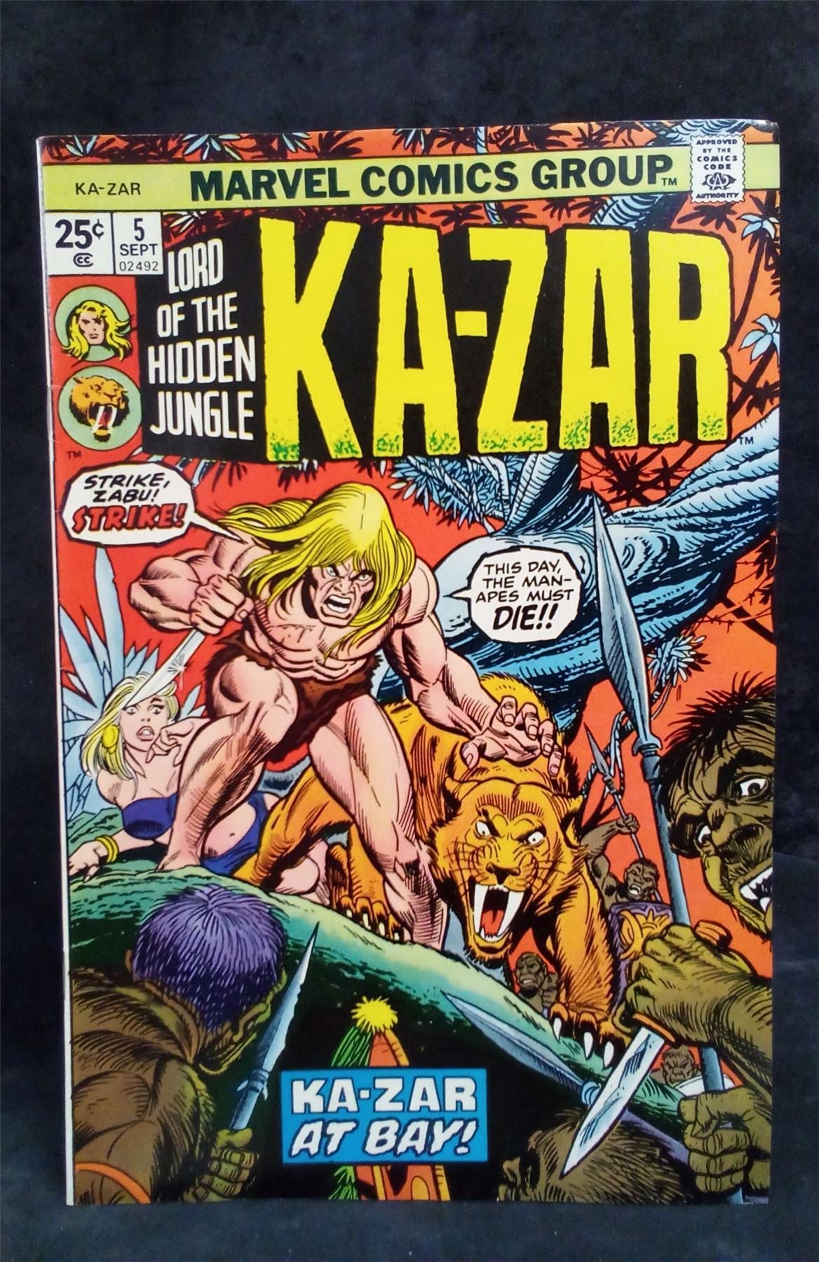 Ka-Zar #5 (1974 Marvel Comics Comic Book