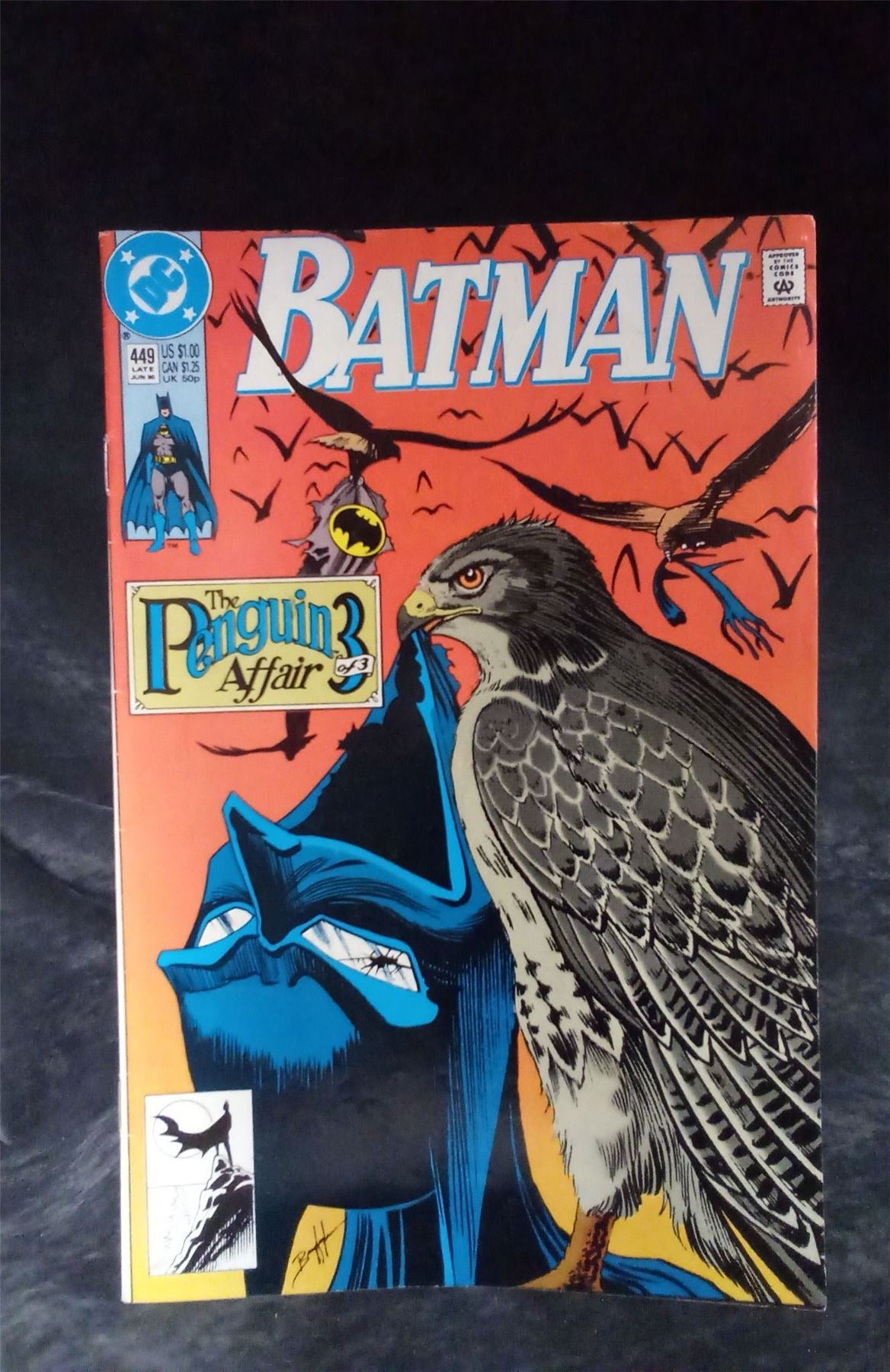 Batman #449 1990 DC Comics Comic Book