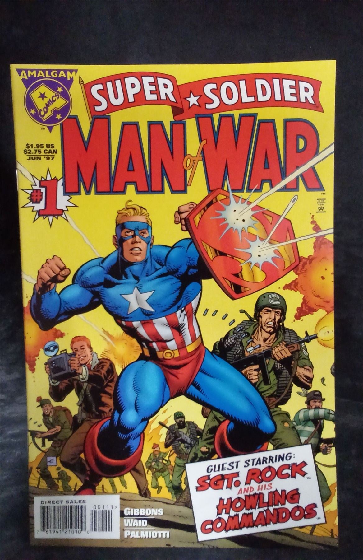 Super Soldier: Man of War #1 1997 DC Comics Comic Book