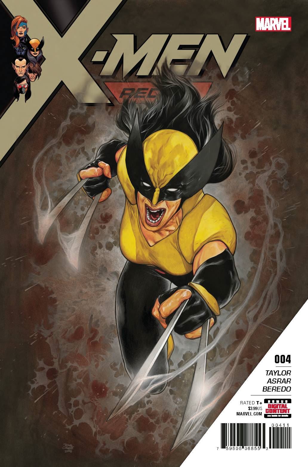 X-men Red #4 (Leg) Marvel Comics Comic Book