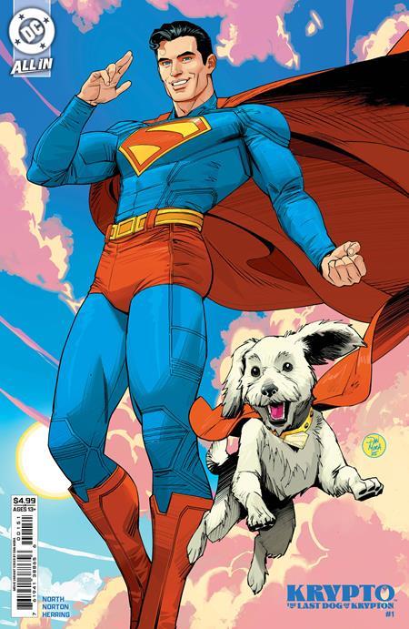 Krypto The Last Dog Of Krypton #1 (of 5) Cvr C Dan Mora Superman Movie Card Stock Var DC Comics Comic Book