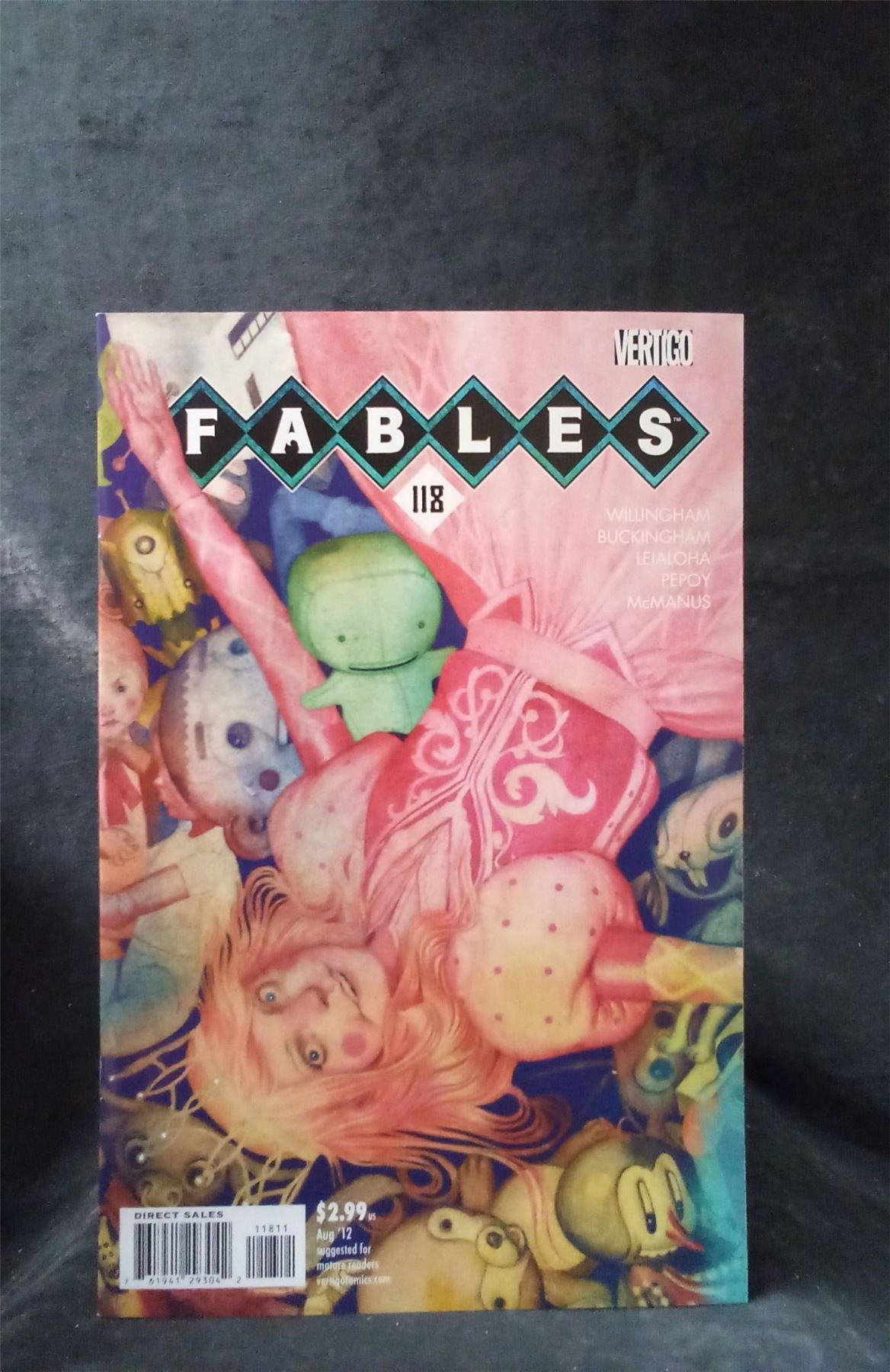 Fables #118 2012 vertigo Comic Book