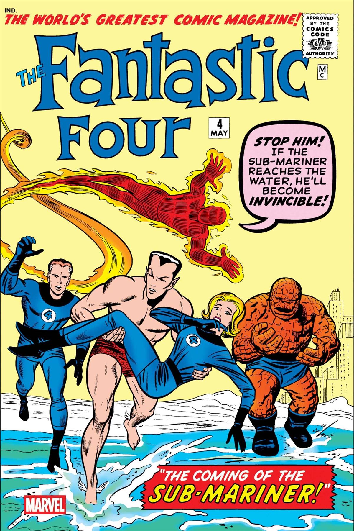 Fantastic Four Facsimile Ed #4 Marvel Prh Comic Book 2025