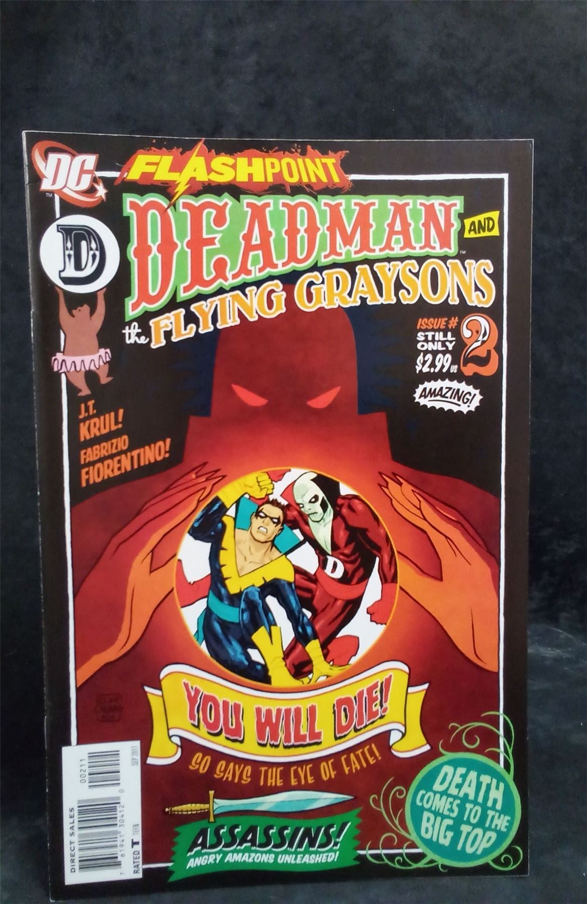 Flashpoint: Deadman and the Flying Graysons #2 2011 DC Comics Comic Book