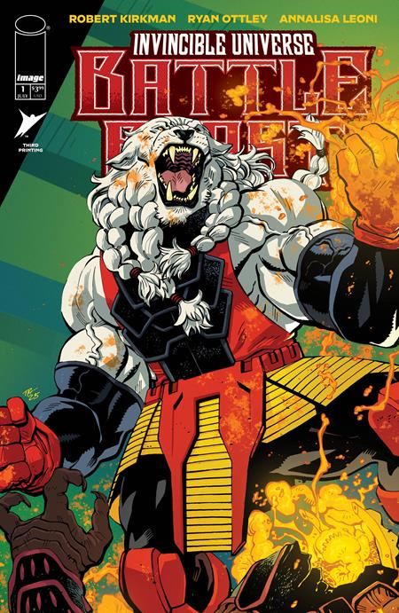 INVINCIBLE UNIVERSE BATTLE BEAST #1 3RD PTG Image Comics Comic Book 2025